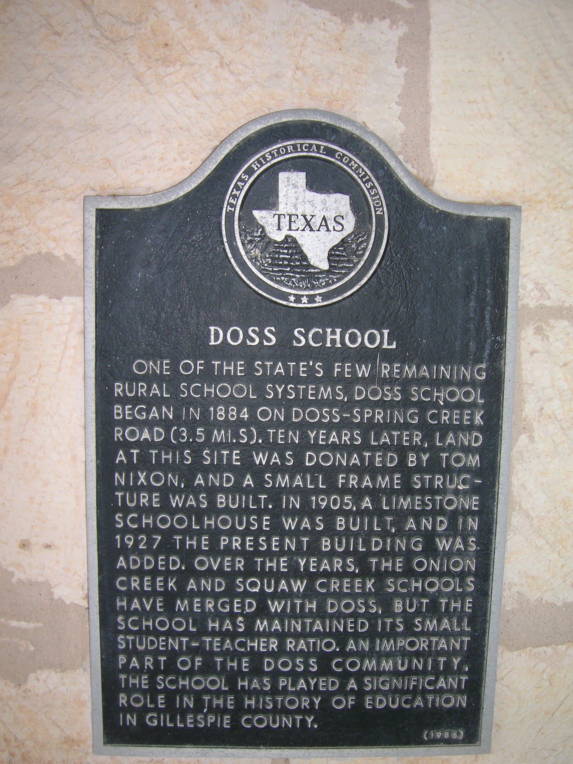 Doss School Information